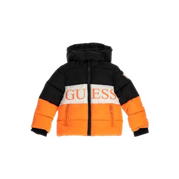 Ruhák Gyerek Steppelt kabátok Guess N3BL02 Narancssárga / Tengerész