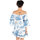 Ruhák Női Rövid ruhák Isla Bonita By Sigris Rövid Ruha Kék