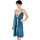 Ruhák Női Rövid ruhák Isla Bonita By Sigris Rövid Ruha Kék