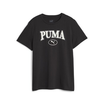 Ruhák Fiú Rövid ujjú pólók Puma PUMA SQUAD TEE B Fekete 