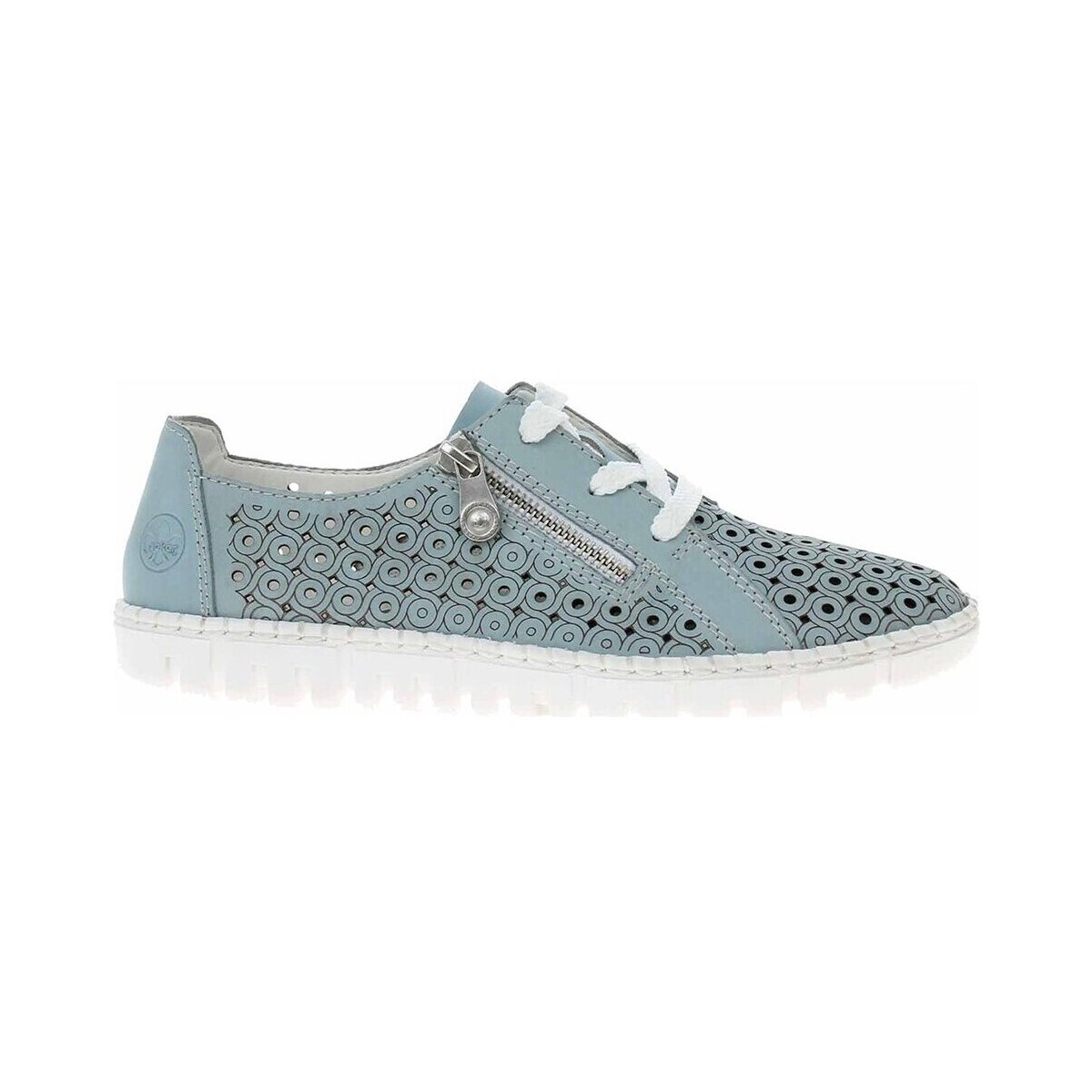 Cipők Női Rövid szárú edzőcipők Rieker M230010 Kék