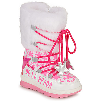 Cipők Lány Hótaposók Agatha Ruiz de la Prada APRES-SKI Fehér / Rózsaszín