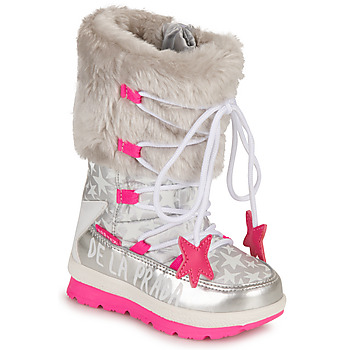 Cipők Lány Hótaposók Agatha Ruiz de la Prada APRES-SKI Ezüst / Rózsaszín
