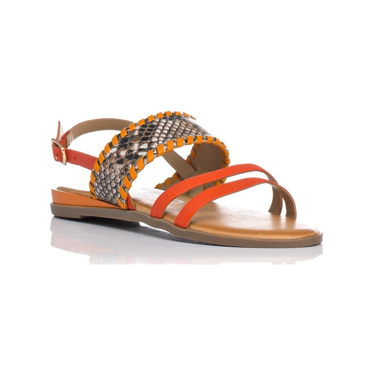 Cipők Női Szandálok / Saruk Gioseppo PAPUCS  69125 Narancssárga