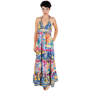 Ruhák Női Hosszú ruhák Isla Bonita By Sigris Hosszú Midi Ruha Sokszínű