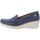 Cipők Női Mokkaszínek Valleverde VV-11502 Kék