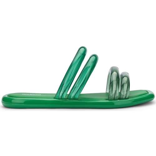 Cipők Női Szandálok / Saruk Melissa Airbubble Slide - Green/Transp Green Zöld