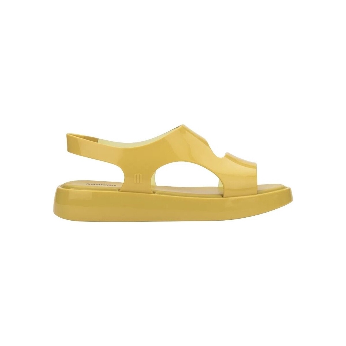 Cipők Női Szandálok / Saruk Melissa Franny Platform - Yellow Citromsárga