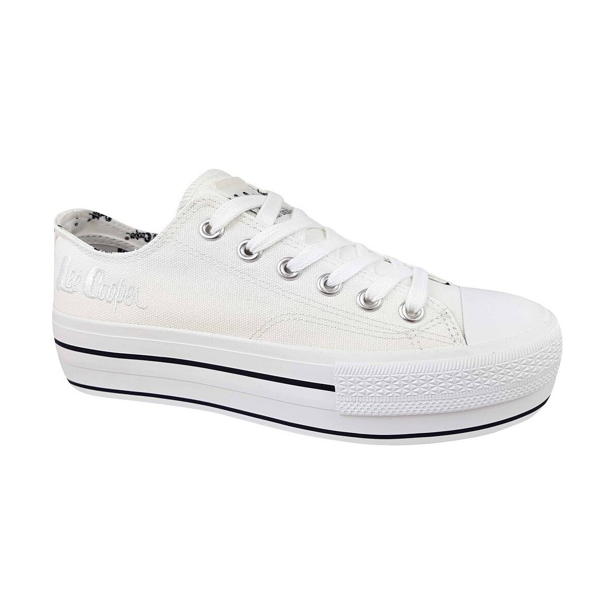 Cipők Női Rövid szárú edzőcipők Lee Cooper LCW22310842 Fehér