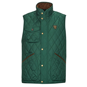 Ruhák Férfi Steppelt kabátok Polo Ralph Lauren BEATON VEST Zöld