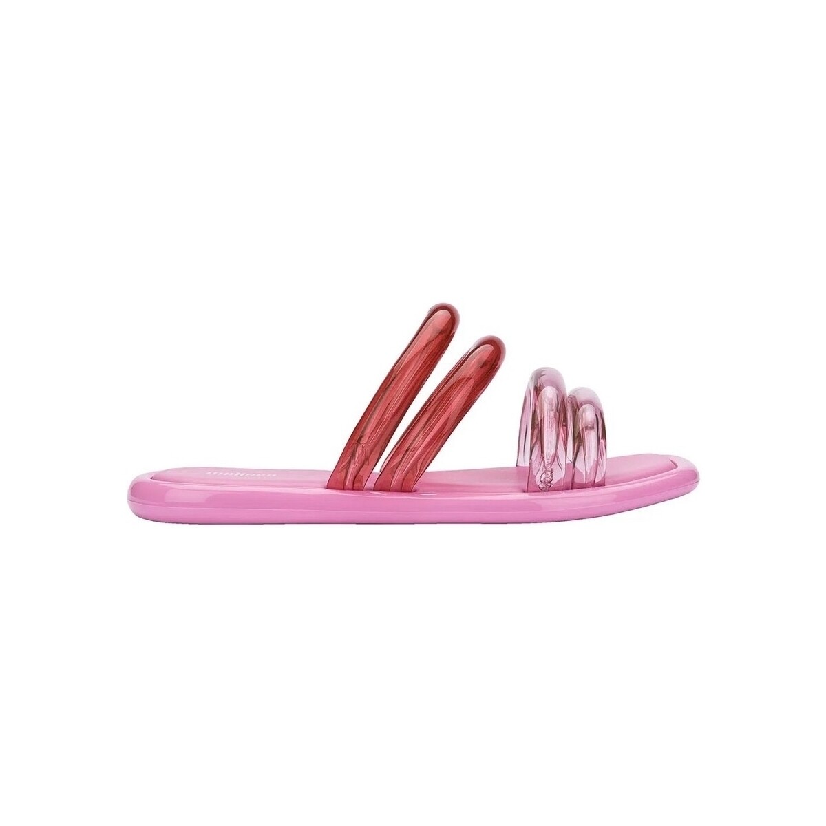 Cipők Női Szandálok / Saruk Melissa Airbubble Slide - Pink/Pink Transp Rózsaszín