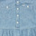 Ruhák Lány Rövid ruhák Polo Ralph Lauren SHIRTDRESS-DRESSES-DAY DRESS Kék / Farmer