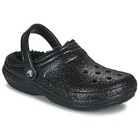 Cipők Női Klumpák Crocs Classic Glitter Lined Clog Fekete 