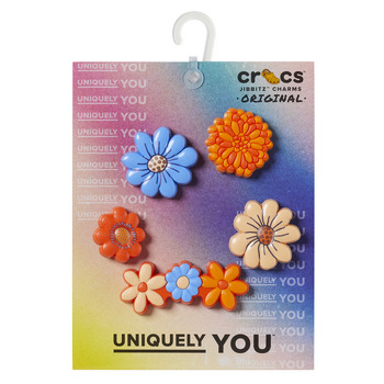 Kiegészítők Cipő kiegészítők Crocs Blooming Autumn Flower 5 Pack Sokszínű