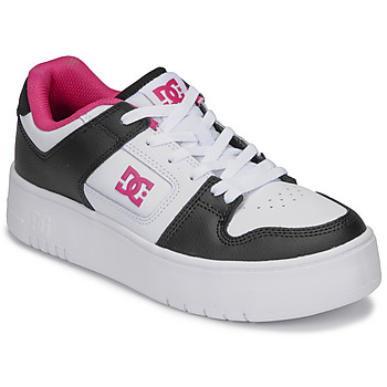 Cipők Női Rövid szárú edzőcipők DC Shoes MANTECA 4 PLATFORM Fekete  / Fehér