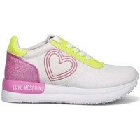 Cipők Női Divat edzőcipők Love Moschino  Fehér
