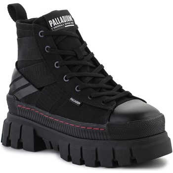 Cipők Női Magas szárú edzőcipők Palladium Revolt HI Army 98579-008-M Fekete 