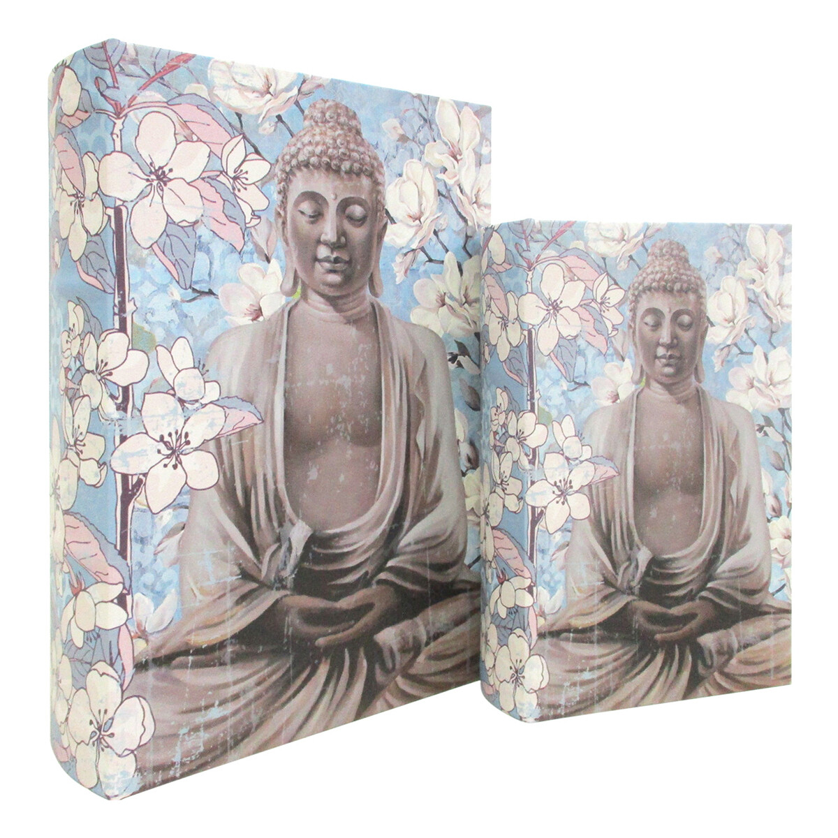 Otthon Kosarak és dobozok Signes Grimalt Buddha Book 2 Egység Kék