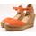 Cipők Női Gyékény talpú cipők Vidorreta  Narancssárga