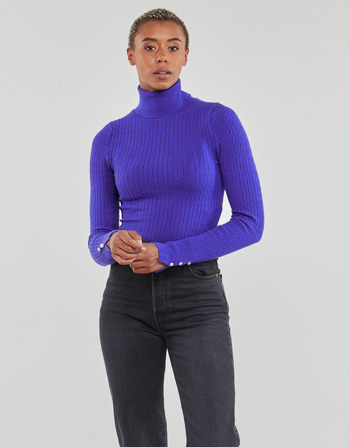 Only ONLLORELAI LS CABLE ROLLNECK KNT Lila