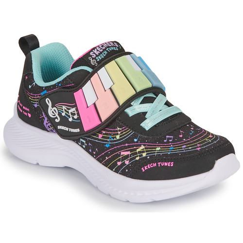 Cipők Lány Rövid szárú edzőcipők Skechers JUMPSTERS 2.0 Fekete  / Sokszínű