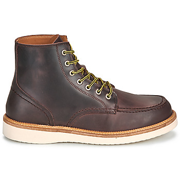 Selected SLHTEO NEW LEATHER MOC-TOE BOOT Barna