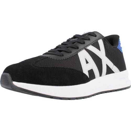 Cipők Férfi Divat edzőcipők EAX XUX071 XV527 Fekete 
