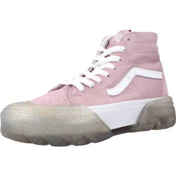 Cipők Női Divat edzőcipők Vans SK8-HI TAPERED Rózsaszín
