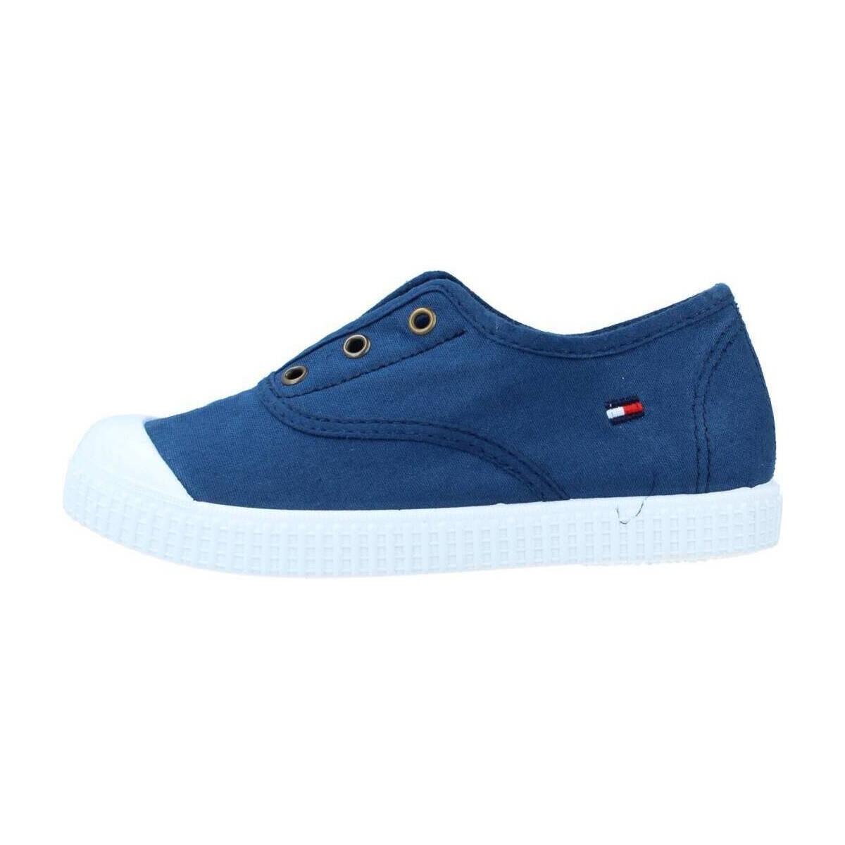 Cipők Fiú Rövid szárú edzőcipők Tommy Hilfiger SNEAKER EASY ON Kék