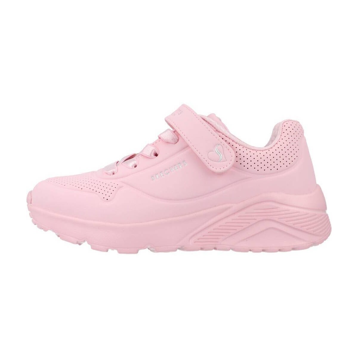 Cipők Lány Rövid szárú edzőcipők Skechers UNO LITE Rózsaszín