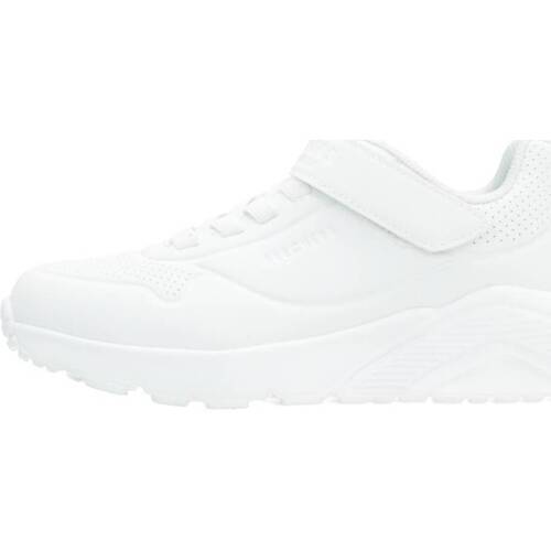Cipők Lány Rövid szárú edzőcipők Skechers UNO LITE Fehér