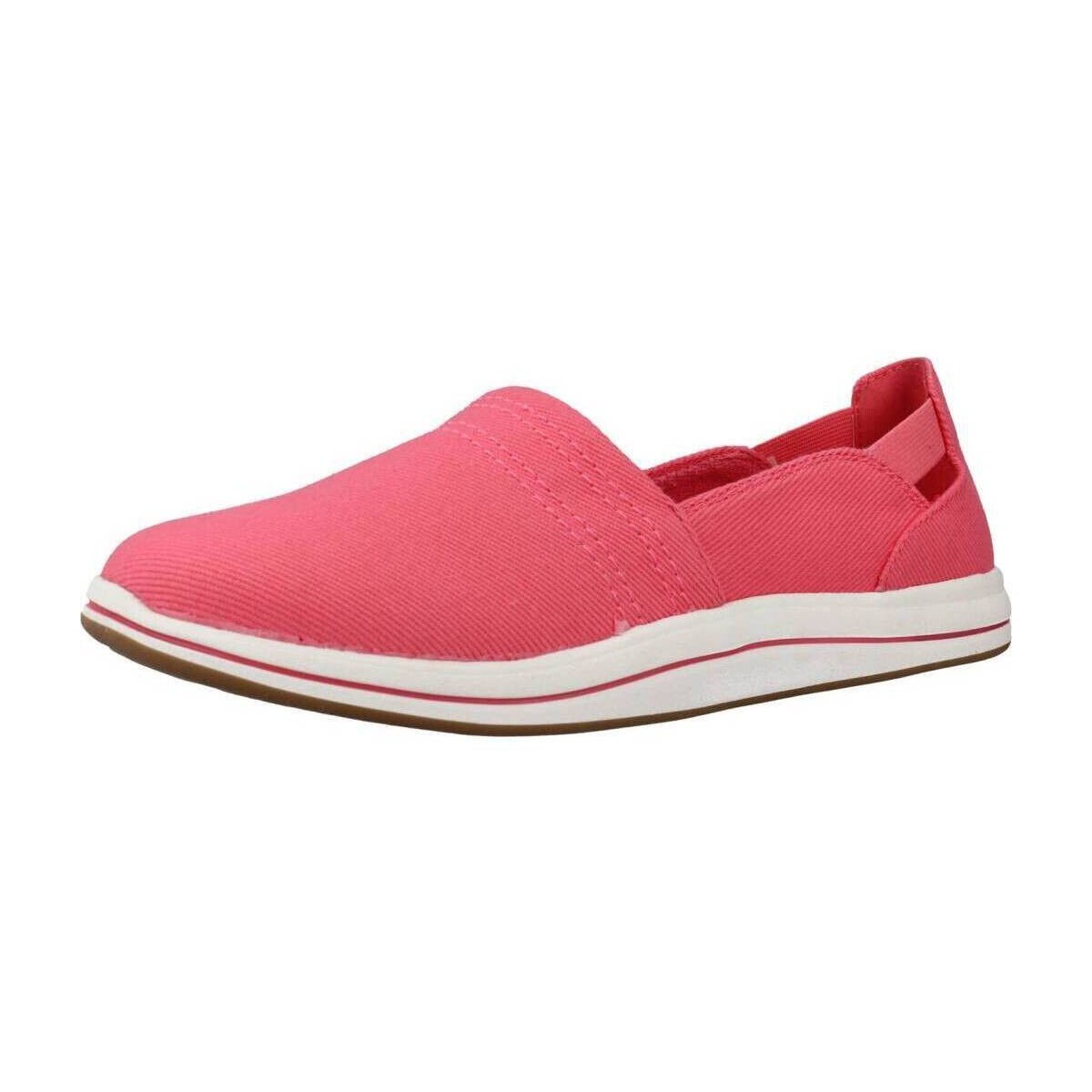 Cipők Gyékény talpú cipők Clarks BRINKLEY Rózsaszín