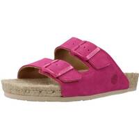 Cipők Női Gyékény talpú cipők Genuins INCA Rózsaszín