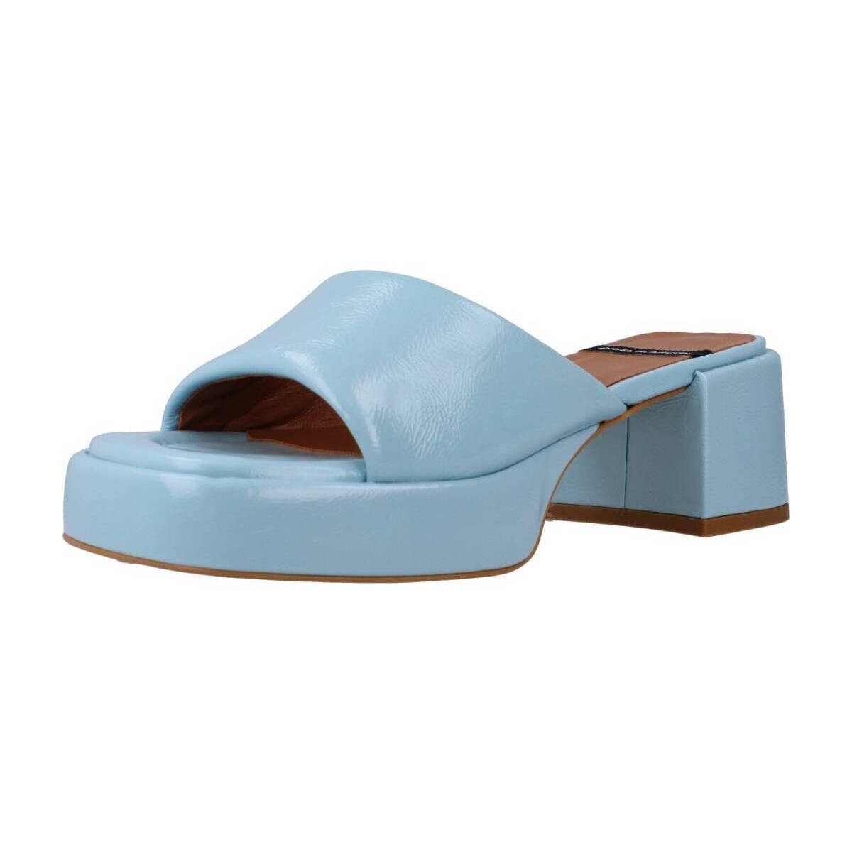 Cipők Női Mokkaszínek Angel Alarcon SOL Kék