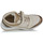 Cipők Női Magas szárú edzőcipők MICHAEL Michael Kors GENTRY HIGH TOP Bézs / Arany