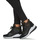 Cipők Női Magas szárú edzőcipők MICHAEL Michael Kors GENTRY HIGH TOP Fekete 
