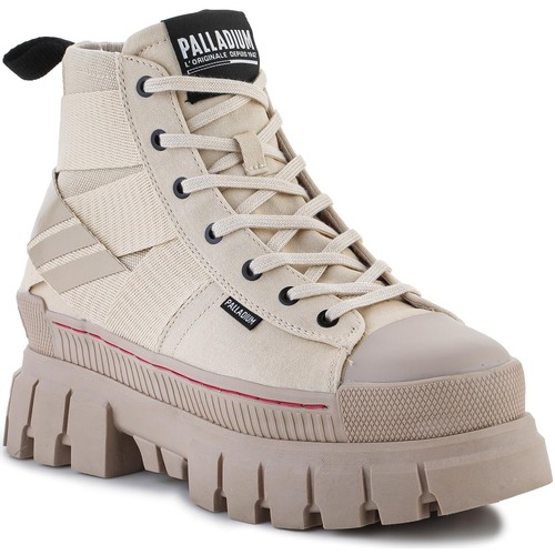Cipők Női Magas szárú edzőcipők Palladium Revolt HI Army 98579-210-M Bézs