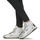 Cipők Női Magas szárú edzőcipők Karl Lagerfeld KREW KC Kollar Mid Boot Fehér / Ezüst