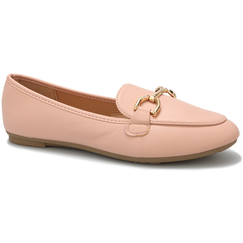 Cipők Női Mokkaszínek La Modeuse 65697_P152113 Rózsaszín