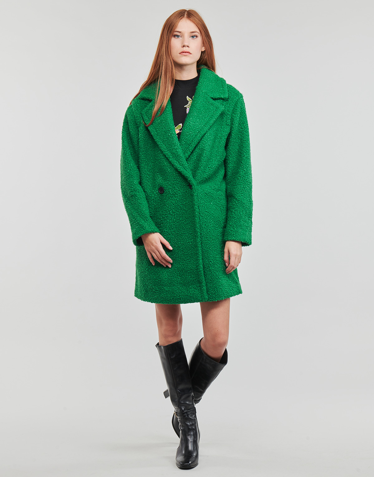 Ruhák Női Kabátok Desigual LONDON Zöld