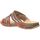 Cipők Női Papucsok Laura Vita Jaclouxo 0123 Barna