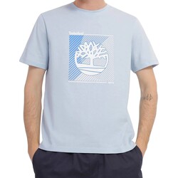 Ruhák Férfi Rövid ujjú pólók Timberland 212171 Kék