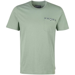 Ruhák Férfi Pólók / Galléros Pólók Barbour Tayside T-Shirt - Agave Green Zöld