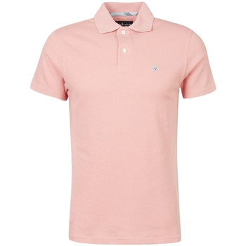 Ruhák Férfi Pólók / Galléros Pólók Barbour Ryde Polo Shirt - Pink Salt Rózsaszín