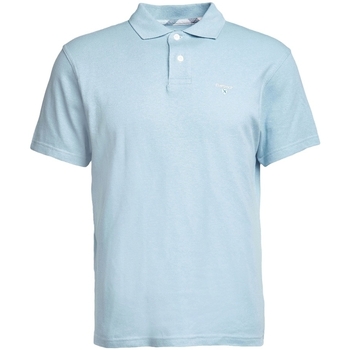 Ruhák Férfi Pólók / Galléros Pólók Barbour Ryde Polo Shirt - Powder Blue Kék
