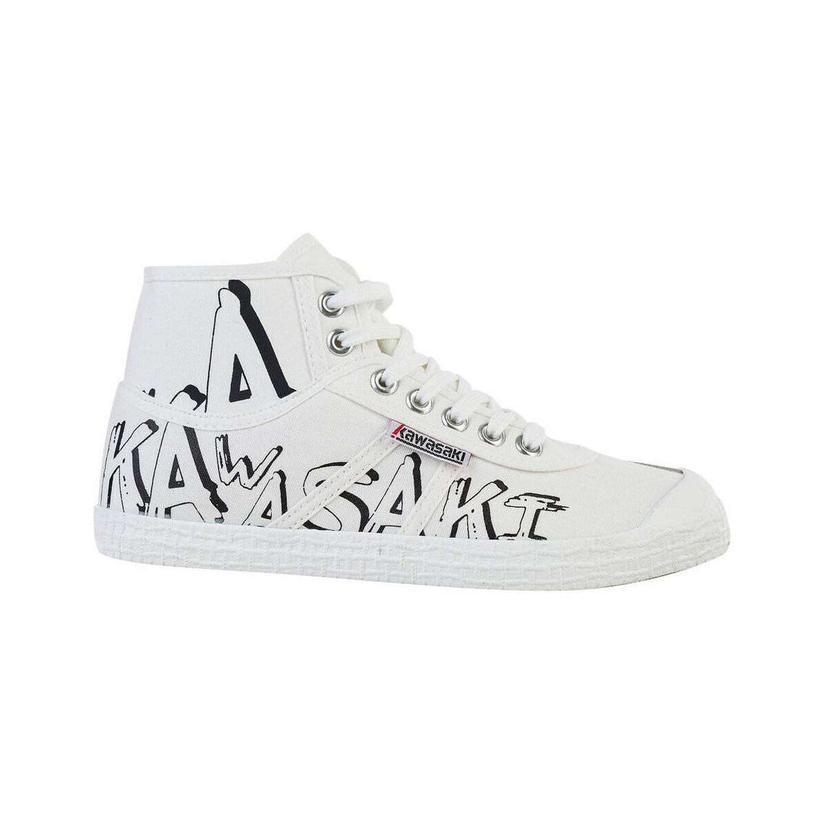 Cipők Női Divat edzőcipők Kawasaki Graffiti Canvas Boot K202415 1002 White Fehér