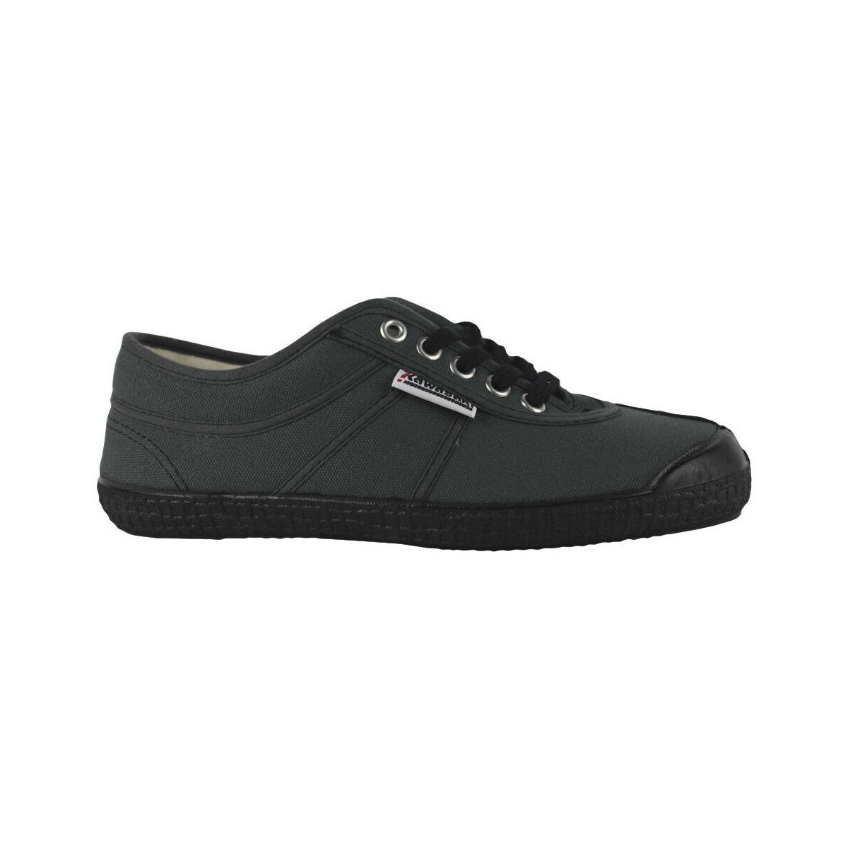 Cipők Férfi Divat edzőcipők Kawasaki Basic 23 Canvas Shoe K23B 644 Black/Grey Fekete 