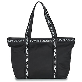 Táskák Női Bevásárló szatyrok / Bevásárló táskák Tommy Jeans TJW ESSENTIALS TOTE Fekete 