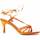 Cipők Női Szandálok / Saruk Leindia 80408 Narancssárga