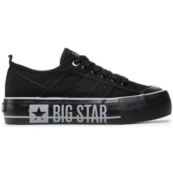 Cipők Férfi Rövid szárú edzőcipők Big Star JJ274053 Fekete 